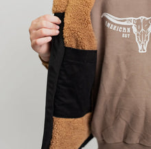 Load image into Gallery viewer, Kids Sherpa Work Vest