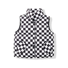 Load image into Gallery viewer, Checkered Puffer Vest