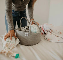 Load image into Gallery viewer, Rope Diaper Caddy