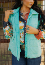 Load image into Gallery viewer, Teal Vest- Women's