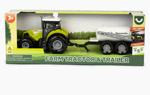 Load image into Gallery viewer, Tractor & Trailer with Lights & Sound