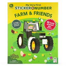 Load image into Gallery viewer, First Sticker By Number John Deere Kids Farm & Friends