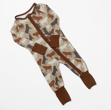 Load image into Gallery viewer, Cow Camo™ Baby Bamboo Zippy
