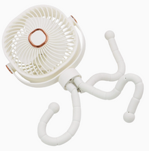 Load image into Gallery viewer, Led Flexible Leg Electric Fan