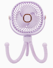 Load image into Gallery viewer, Led Flexible Leg Electric Fan