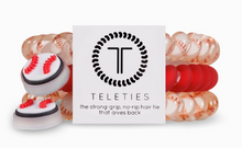 Load image into Gallery viewer, Baseball Spiral Hair Coils- 3 pack