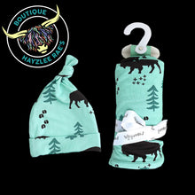 Load image into Gallery viewer, Rowan Swaddle & Hat