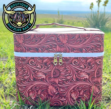 Load image into Gallery viewer, Tooled Makeup Box