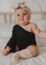 Load image into Gallery viewer, Reese One Shoulder Leotard - Black