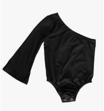 Load image into Gallery viewer, Reese One Shoulder Leotard - Black