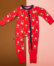 Load image into Gallery viewer, Highland Cow Zip Up Romper