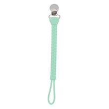 Load image into Gallery viewer, Silicone One-Piece Pacifier Clips