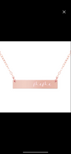 Load image into Gallery viewer, Mama Bar Necklace