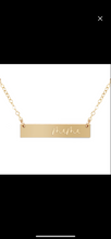 Load image into Gallery viewer, Mama Bar Necklace