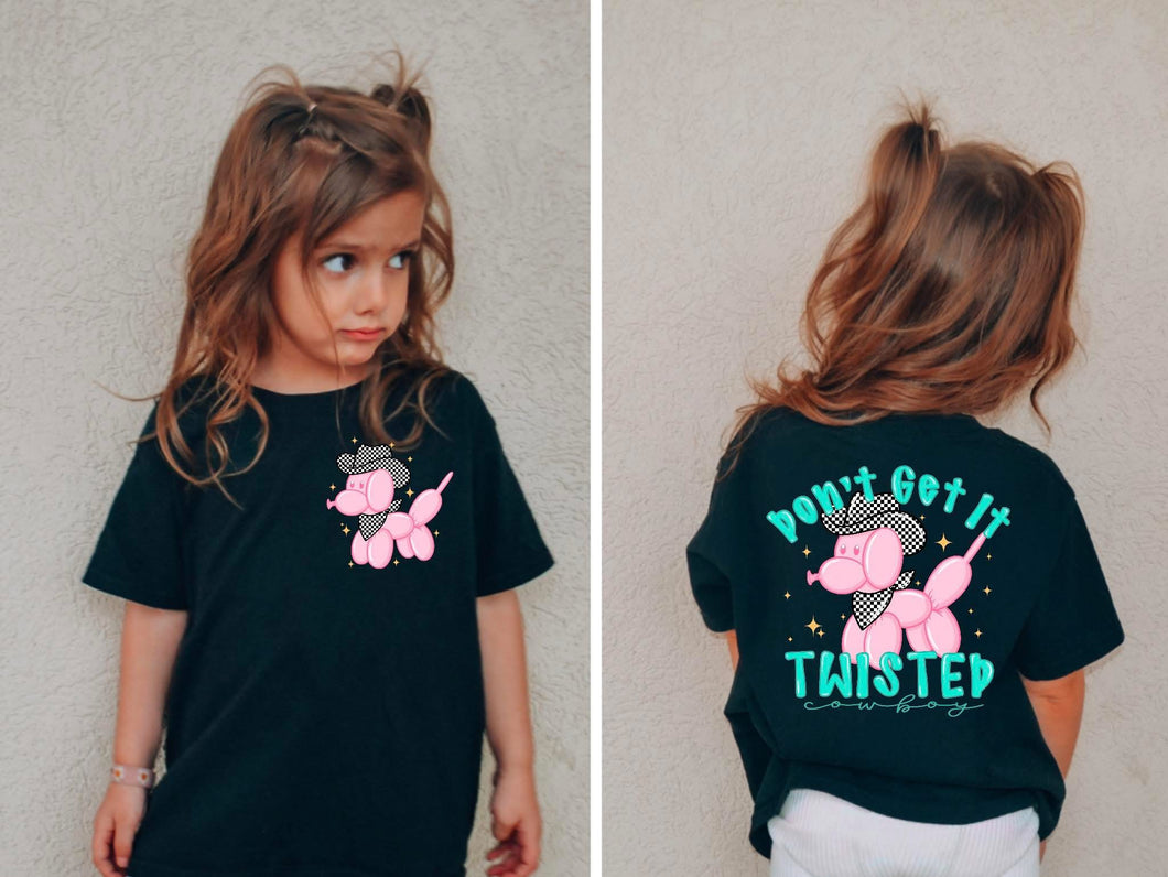 Twisted- Black