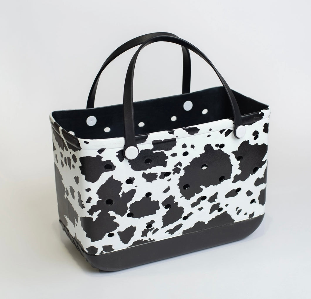 Cow Print Pool Bag