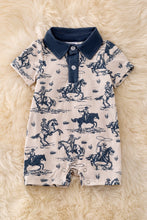 Load image into Gallery viewer, Bamboo Western Romper
