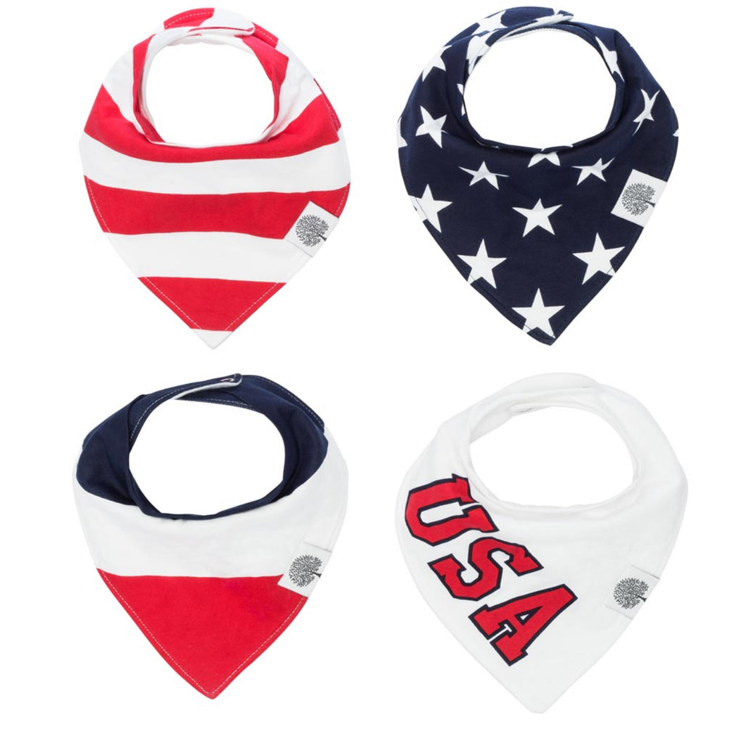 Freedom Bib Set- 4 Pack