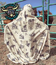 Load image into Gallery viewer, Lil’ Cowbabe Wearable Blanket
