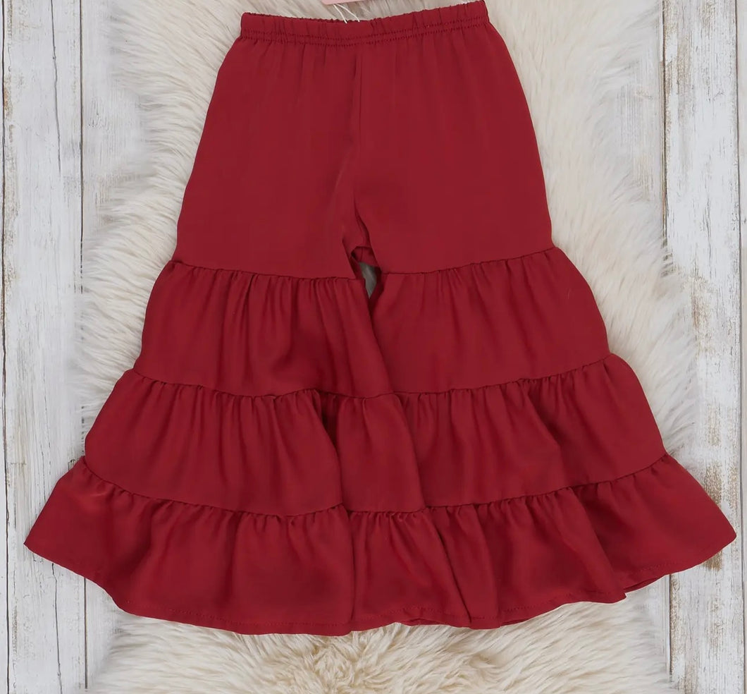 Mini Tiered Ruffle Pants