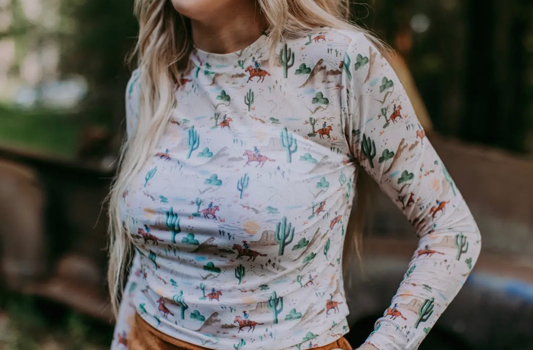 Desert Mesh Top