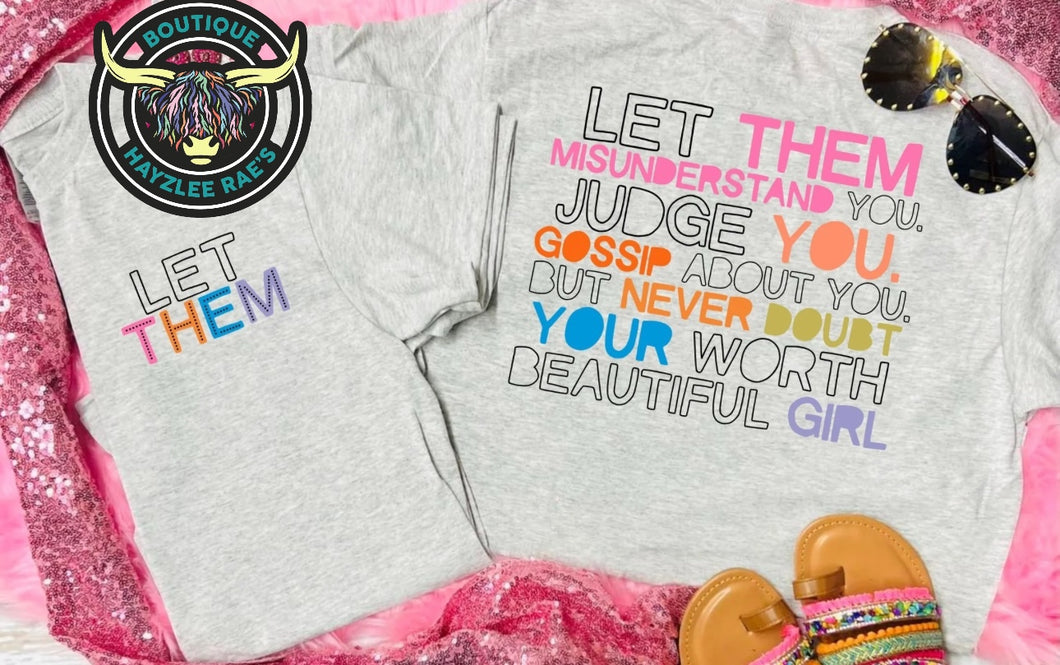 Let Them- Multicolor
