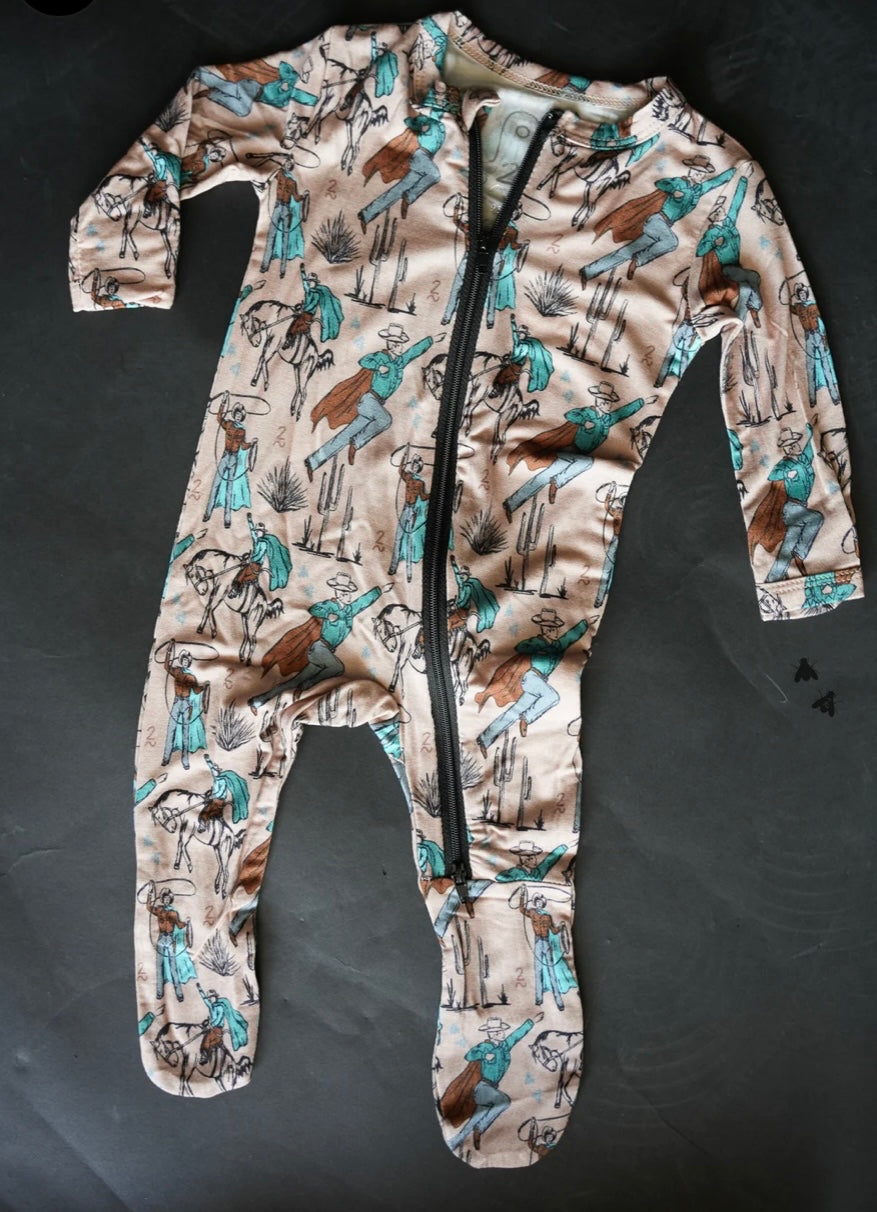 Super Fly Cowboy Guy Footies