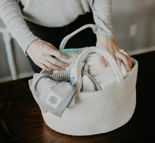 Load image into Gallery viewer, Rope Diaper Caddy
