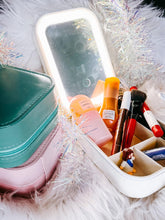 Load image into Gallery viewer, TWO-IN-ONE Light Up Travel Mirror
