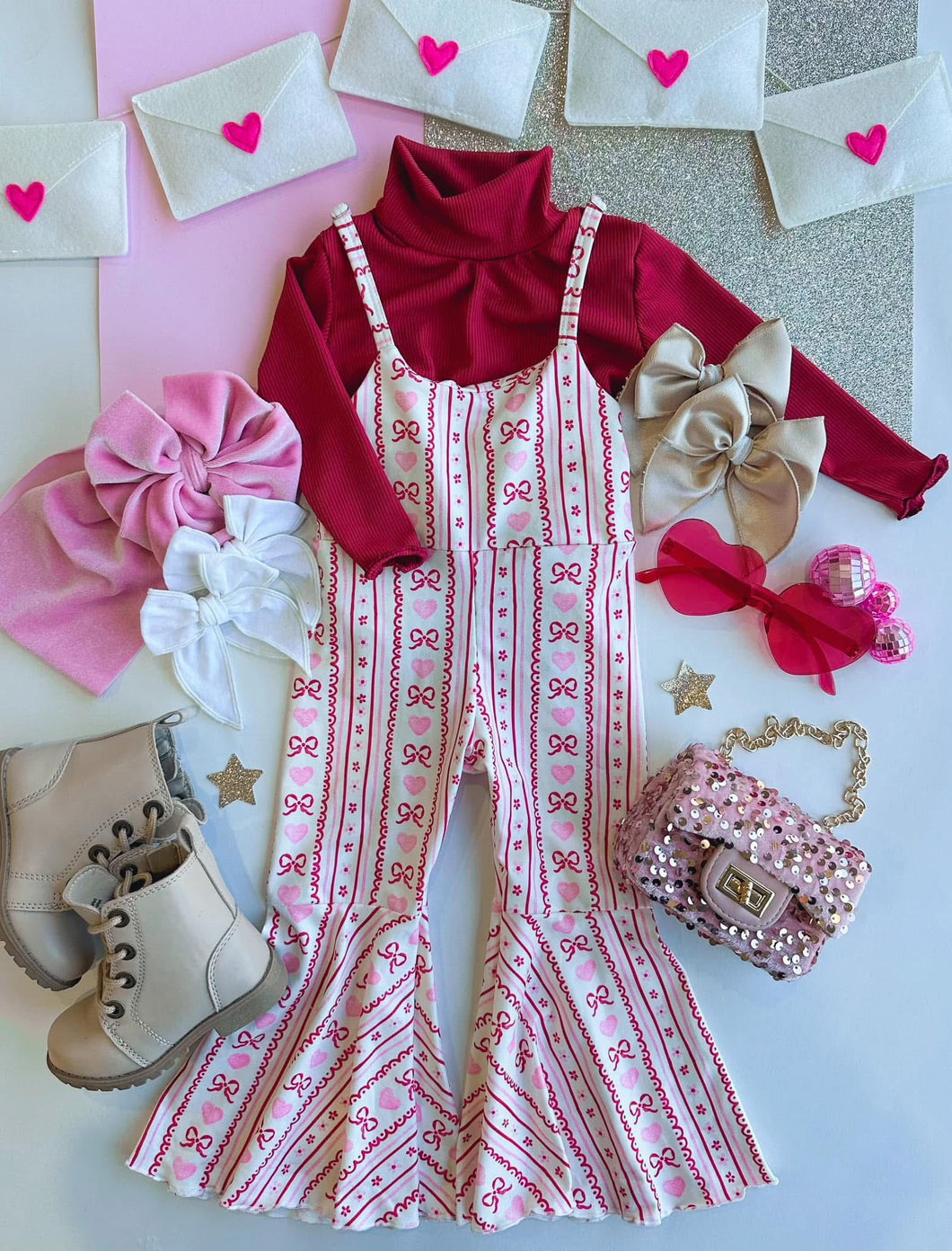 Coquette Pink Romper