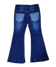 Load image into Gallery viewer, Two Toned Denim Jeans, Size 0M-5T
