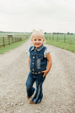 Load image into Gallery viewer, Two Toned Denim Vest, Size 0-5T
