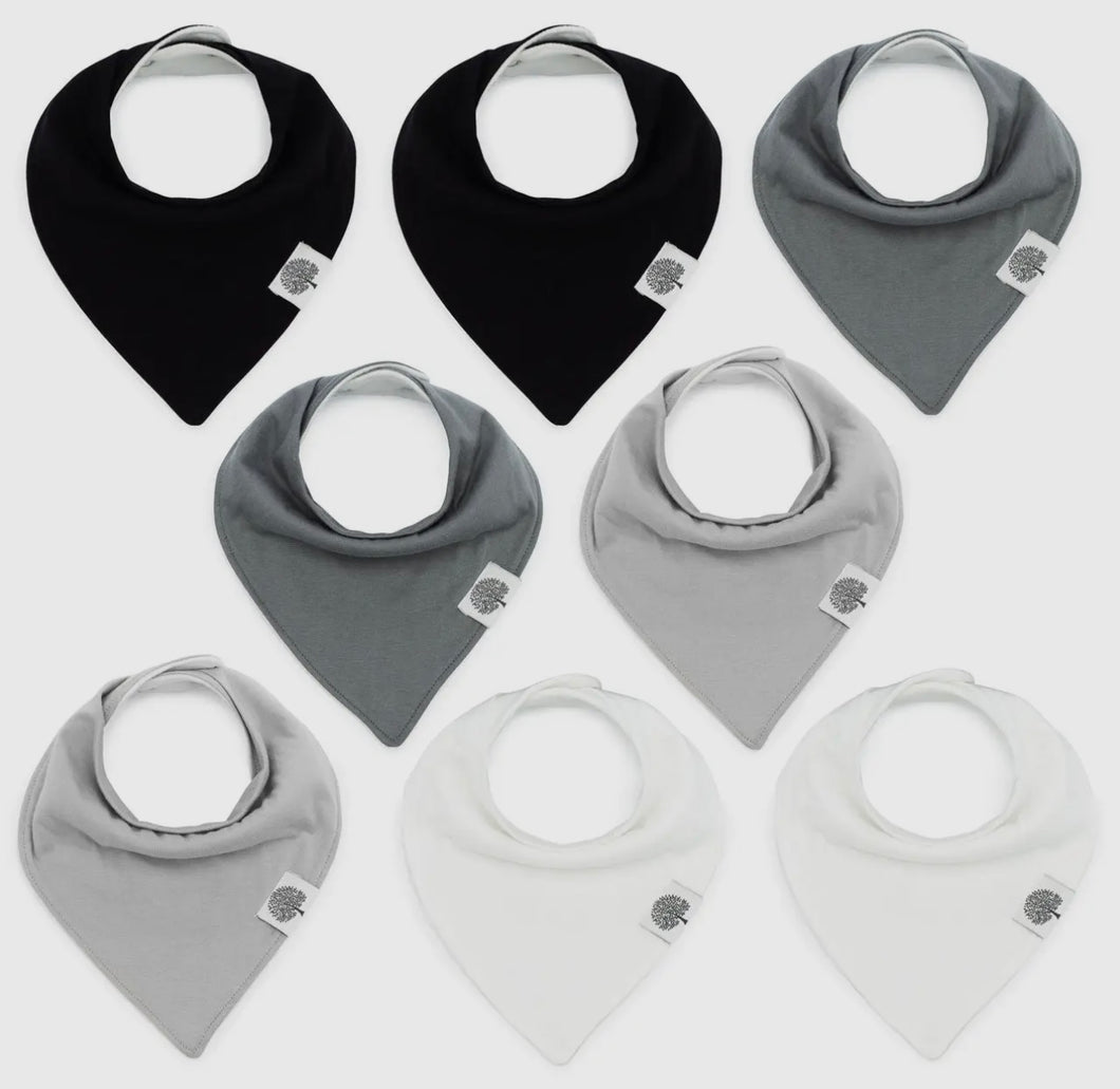 Basic Bandana Bib Set (8 Pack)