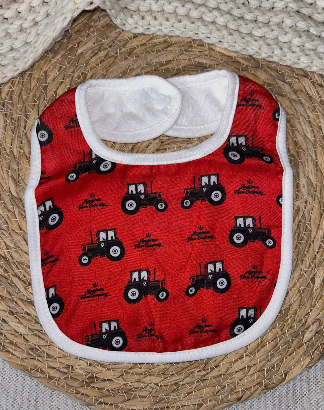 Red Tractor Bib