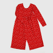 Load image into Gallery viewer, Ruby Dot Romper
