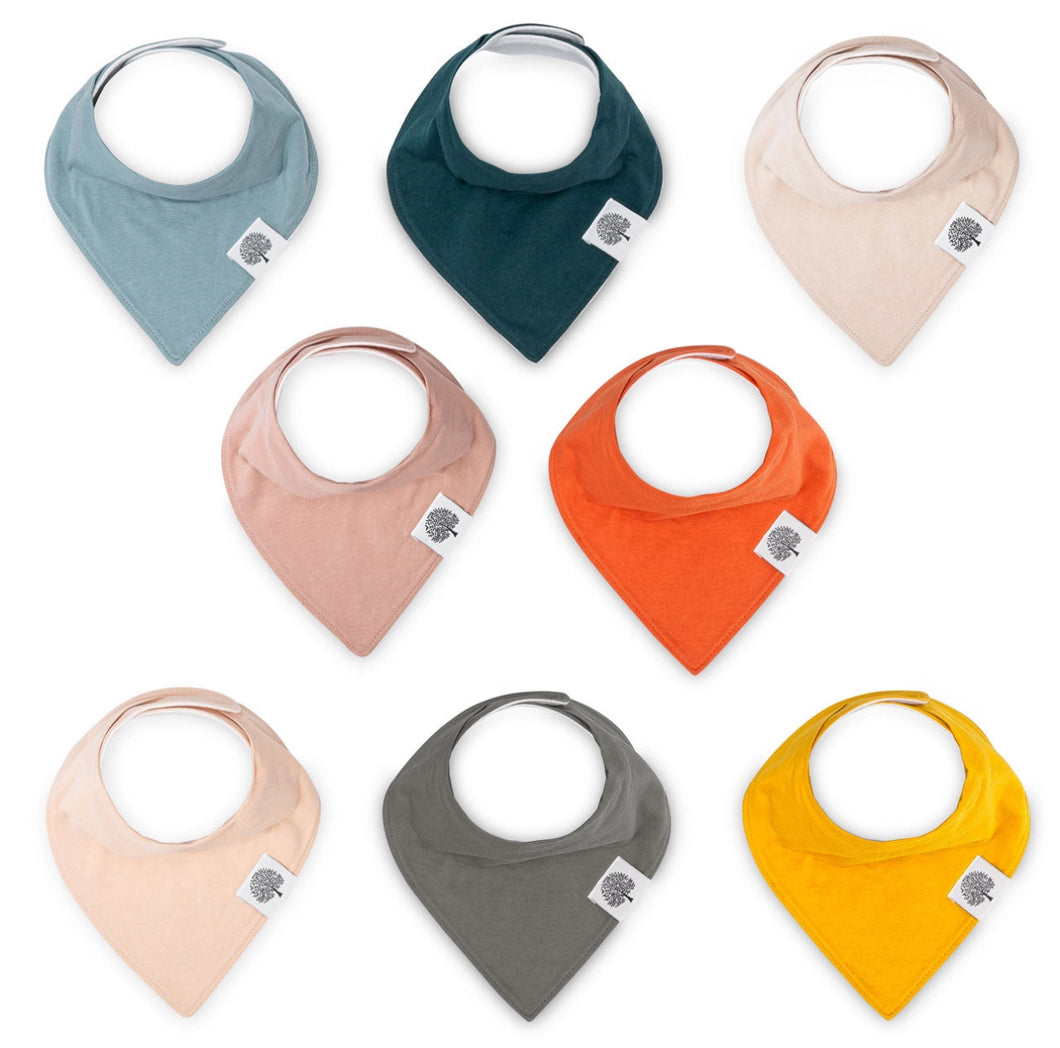 Bandana Bib Set (8 Pack)