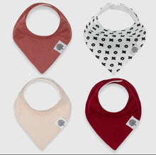 Load image into Gallery viewer, Bandana Bib Set (4 Pack)
