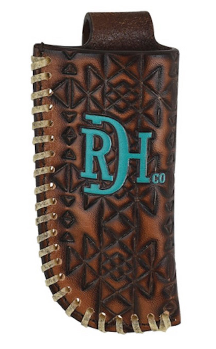 Knife Sheath- RDHC Rawhide with Laced Edge