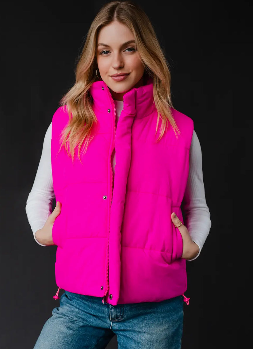 Bright Pink Vest- Mama’s