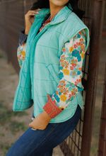 Load image into Gallery viewer, Teal Vest- Women's
