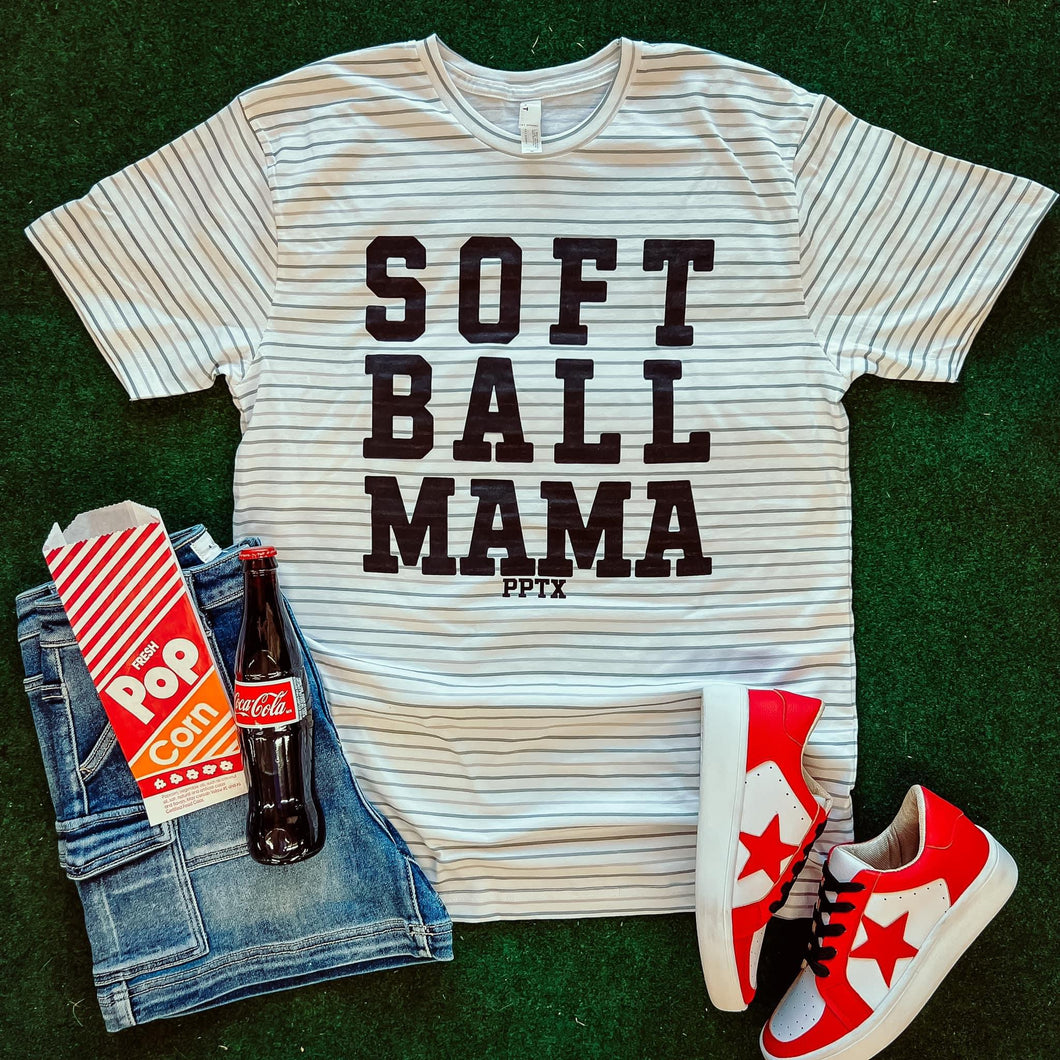 Softball Mama Stripes