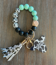 Load image into Gallery viewer, Western Mama Keychain Wristlet
