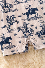 Load image into Gallery viewer, Bamboo Western Romper
