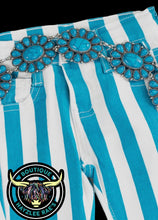 Load image into Gallery viewer, Turquoise Striped Bells
