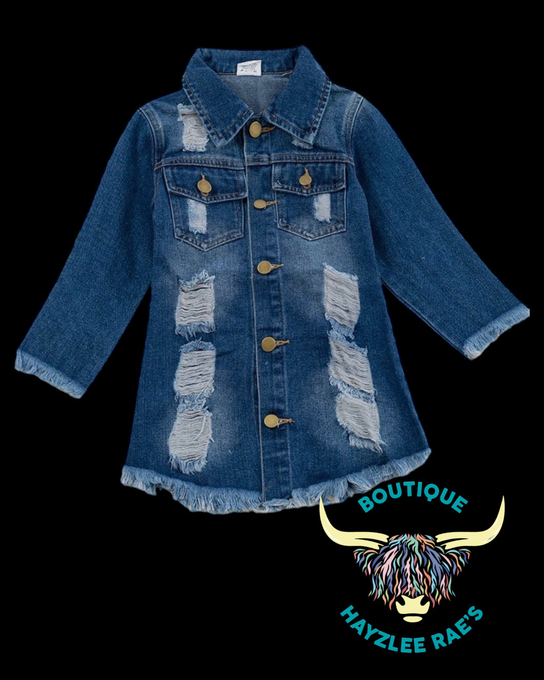 Lil' Cowgirl Denim Dress