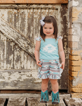 Load image into Gallery viewer, Teal Aztec Set

