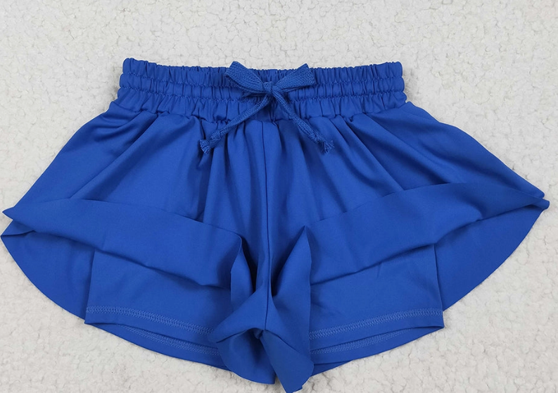 Yoga Shorts- BLUE