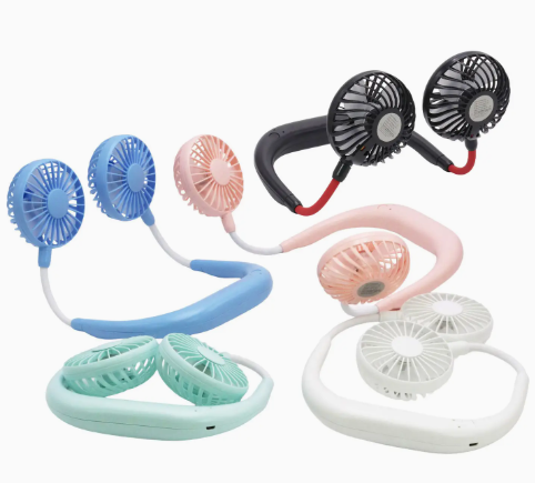 Handsfree Adjustable Neckband Electrical Fan