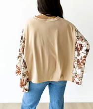 Load image into Gallery viewer, Cowboy Sleeved Tee
