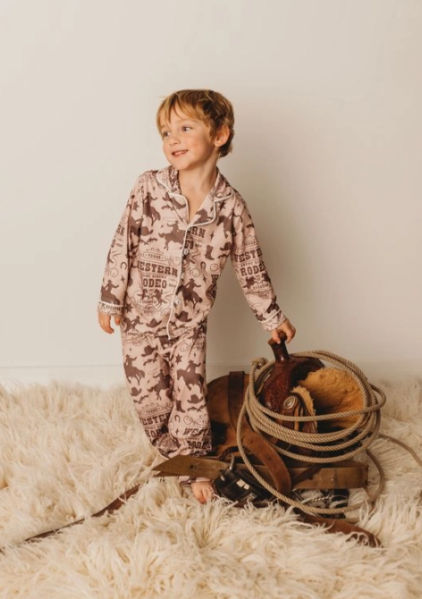 Western Rodeo Boys Pjs